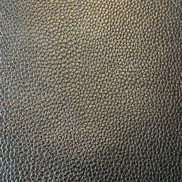 Ann Taylor   Mini iPad bag  stunning business case   genuine leather  black/gold - Picture 11 of 15